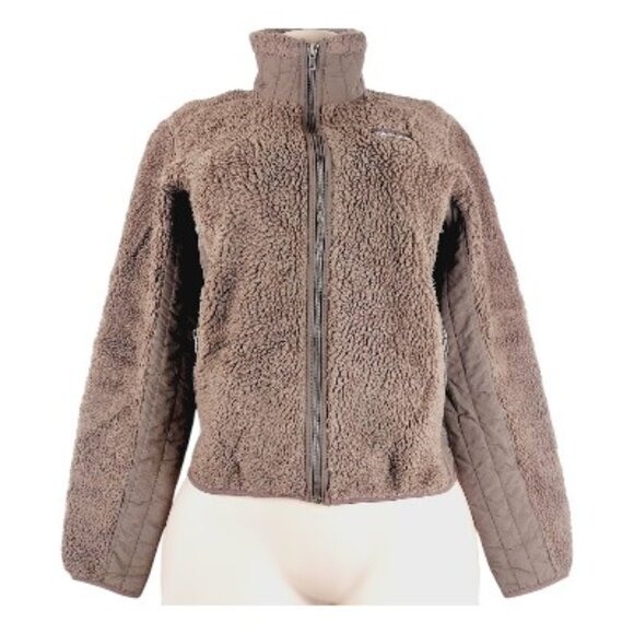 Patagonia Women's Brown Classic Retro Thermal Full Zip Fleece Jacket Size S - Picture 1 of 10